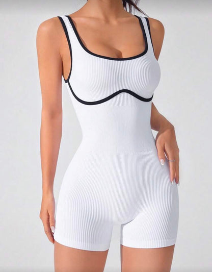 Enterizo LUNA  BLACO