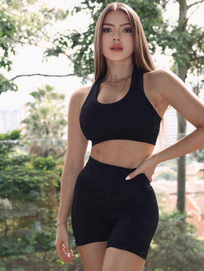 Conjunto Deportivo flex negro